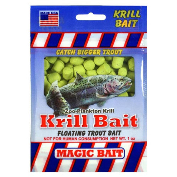 Magic Bait Trout Krill Bait 1oz Chartreuse