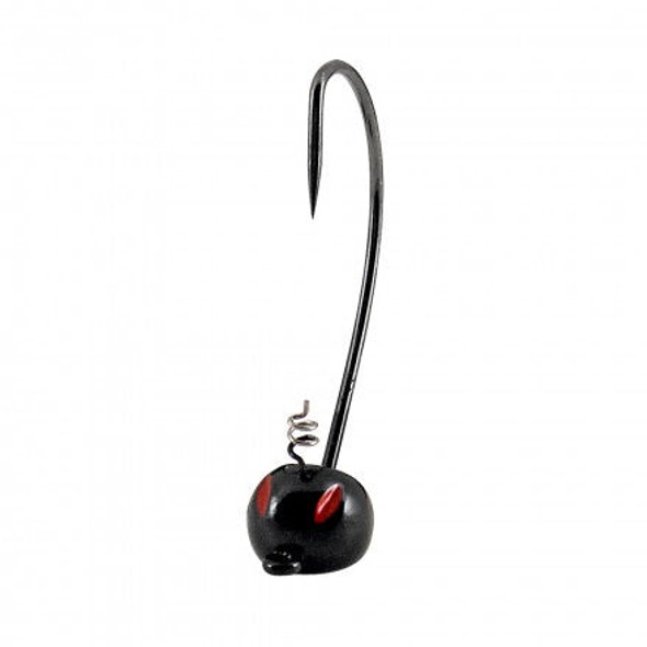 Yum Pumpkin Ed Jig 1/4 4/0 3ct Black