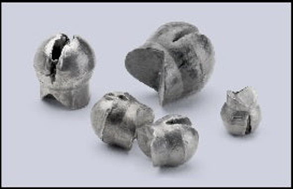 Bullet Weight Removeable Split Shot Value Pack Bag 15ct Size 4