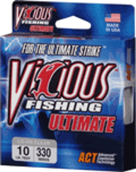Vicious Ultimate Clear/Blue 330yd 14lb