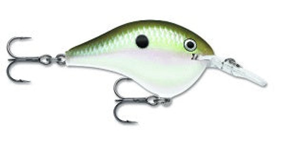 Rapala DT Series 3/8 Green Gizzard Shad