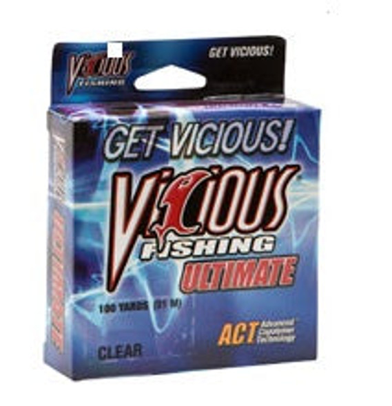 Vicious Ultimate Clear Mono 100yd 8lb