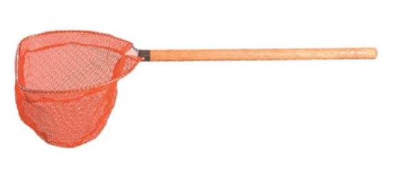 Frabill Net Baitwell 6"x6" D Hoop 16" Handle Orange Nylon