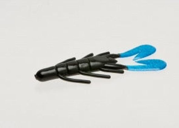 Zoom Ultra Vibe Speed Craw 3" 12/bag Black/Blue