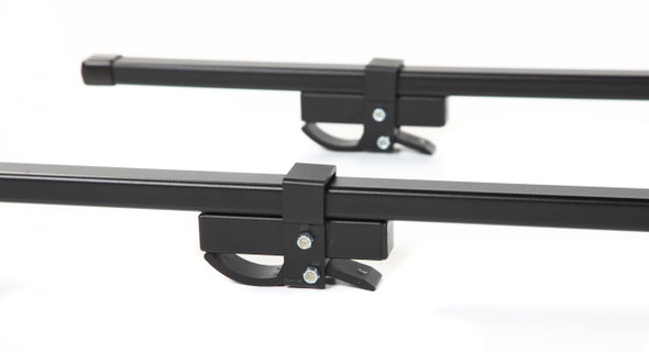 Add-on Load Bars Clamp On Set 62 Inch Black SportQuest Perrycraft