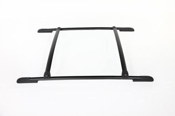 Roof Rack Complete Ready To Install 75 Lb Capacity Kit Black 42 Inch W x 55 Inch Long DynaSport Perrycraft
