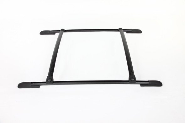 Roof Rack Complete Ready To Install 75 Lb Capacity Kit Black 40 Inch W x 55 Inch Long DynaSport Perrycraft