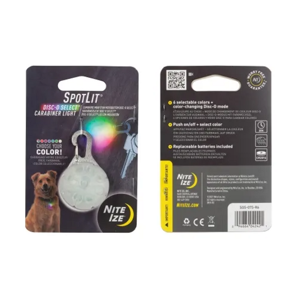 Spotlit Collar Light - Disc-o Select