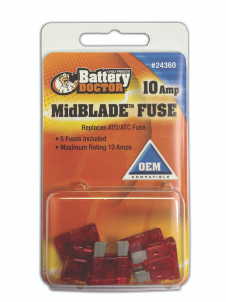 Mid Blade Fuse-10 Amp