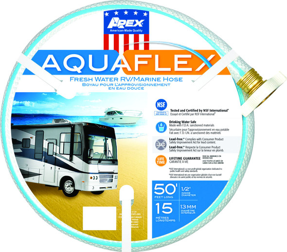 1/2' X 50' Aquaflex Hose