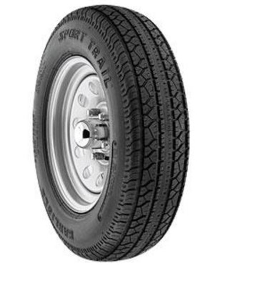 225-75 D15D Mtd 15' 6Lug Wht