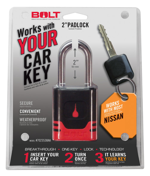 Bolt Padlock-Nissan