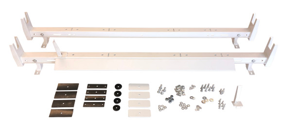 Van Rack 2 Bar Non Rg Mount White