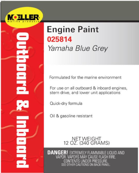 Yamaha Blue Gray Eng Paint