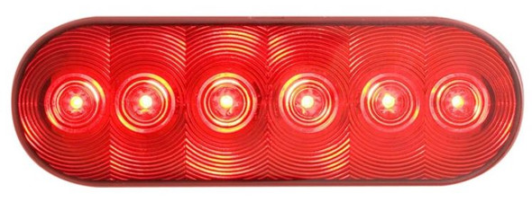 Led Tail;6' 6 Diode;Recessed;Red