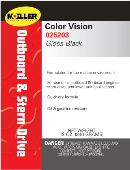 Color Vision Gloss Black - Sw-Moe025203