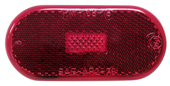 Oval Clearance Light Red - Sw-P6Jv128R