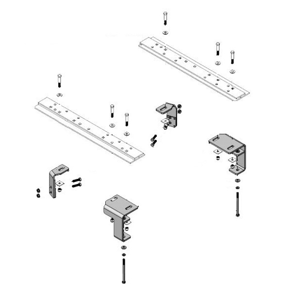 Frame Brackets F/2019 Ram 1500