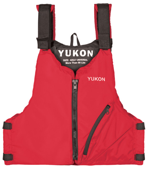 Yukon Base Paddle/Angler Vest  Red - Sw-A4M3300415Adr