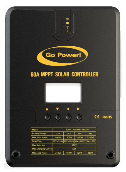 Gp-Mppt-Pro-60: 60 Amp Mppt Solar