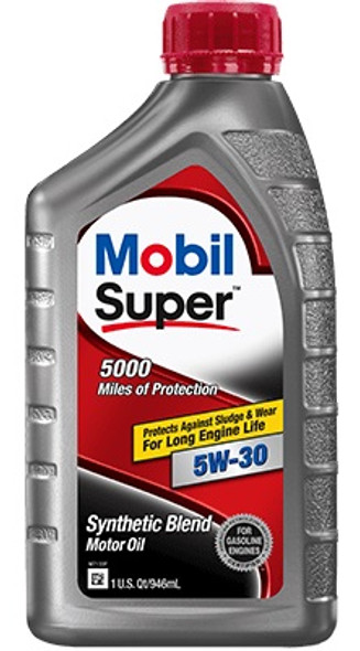 Mobil Super 5W-30 6X1Qt.