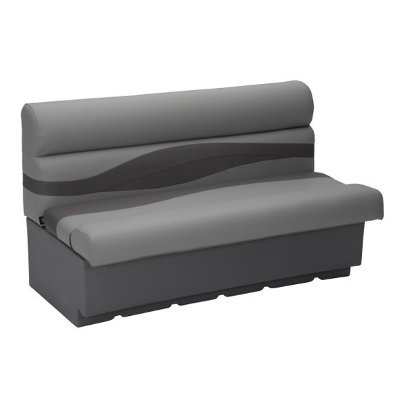 Pontoon Furn 50'Bench Seat Charcoal