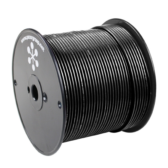 Pacer Black 10 AWG Primary Wire - 500'