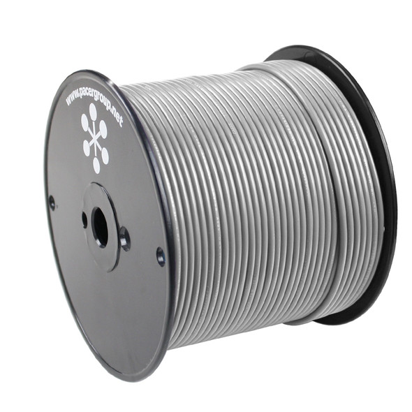 Pacer Grey 16 AWG Primary Wire - 500'