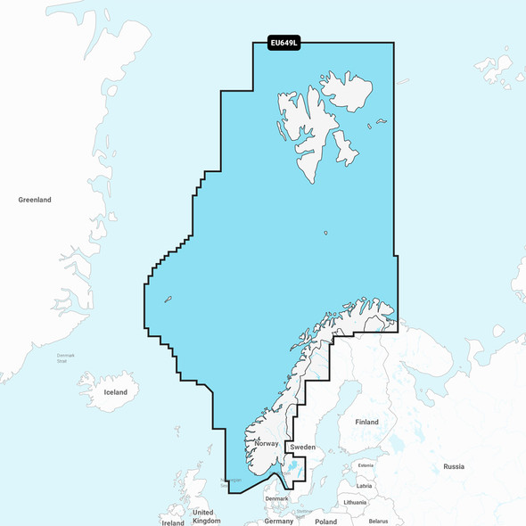 Garmin Navionics+ NSEU649L - Norway - Marine Chart