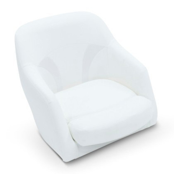 Pontoon Furn Bucket Seat White