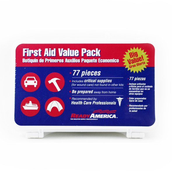 Value First Aid Kit 77Pc