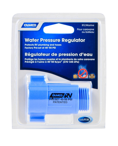 H2O Press Regulator Plast