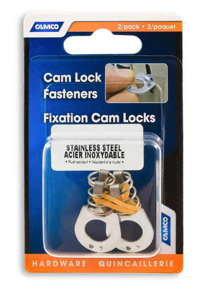 Cam Lock (Water Heater) Ss 2/Card