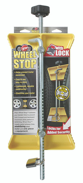 Wheel Stop W/Lock