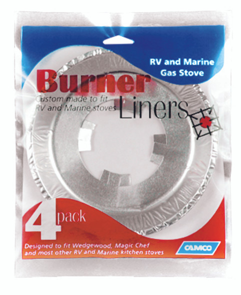 Stove Burner Liners 4 Pac