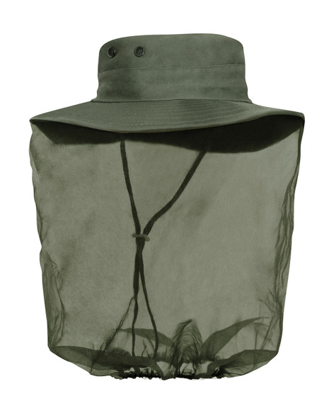 Rothco Adjustable Boonie Hat With Mosquito Netting - Olive Drab