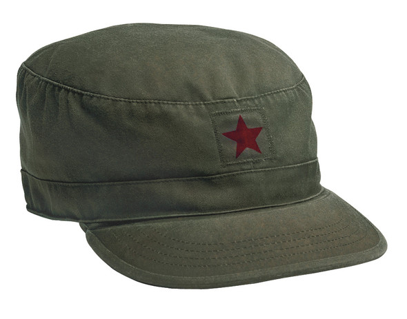 Rothco Vintage Fatigue Cap w/ Red Star