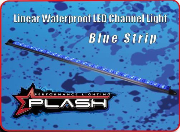 Plashlight  Linear Waterproof Led Channel Light - Blue |rs-bl-30