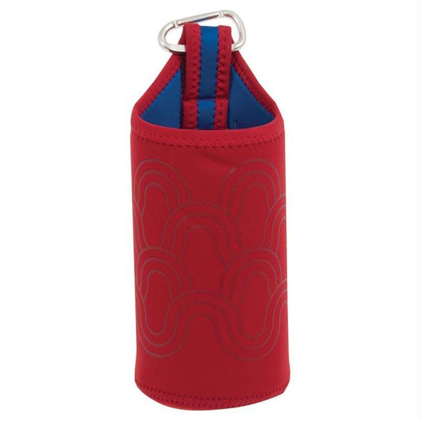 Bottle Sleeve Red Waves 32 Oz