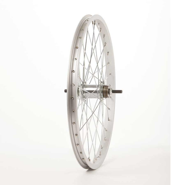 Single Wall - 20" - Alloy Rim - Silver