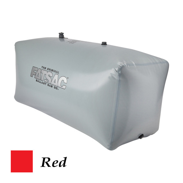 FATSAC Jumbo V-Drive Wakesurf Fat Sac Ballast Bag - 1100lbs - Red