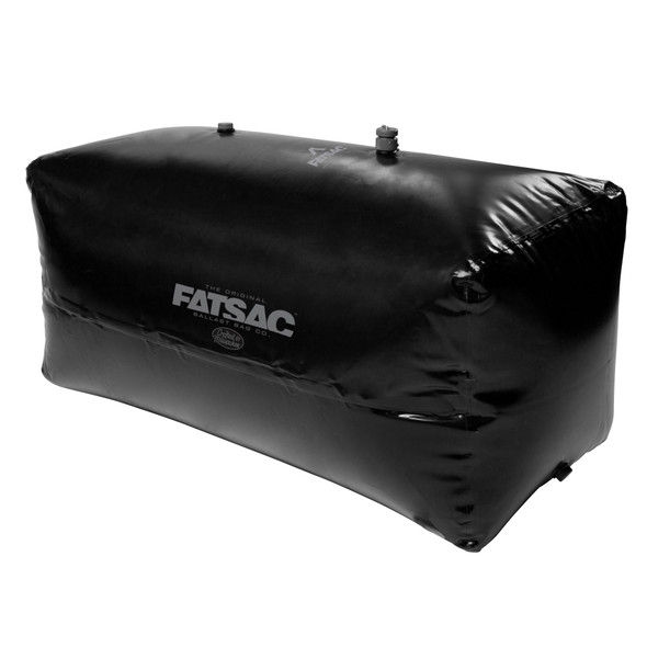 FATSAC Jumbo V-Drive Wakesurf Fat Sac Ballast Bag - 1100lbs - Black
