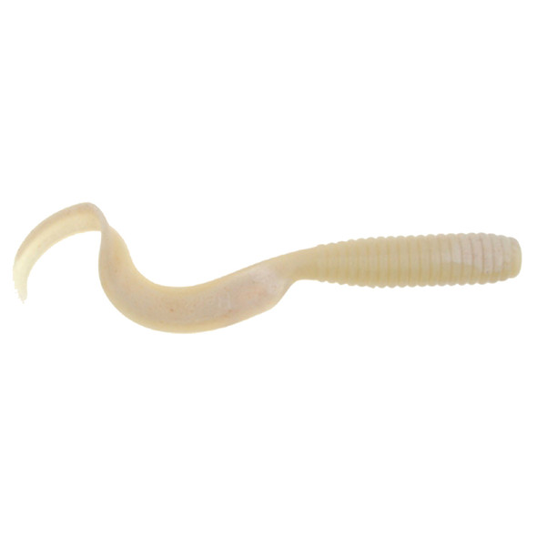 Berkley Gulp!® 6" Grub - White Glow