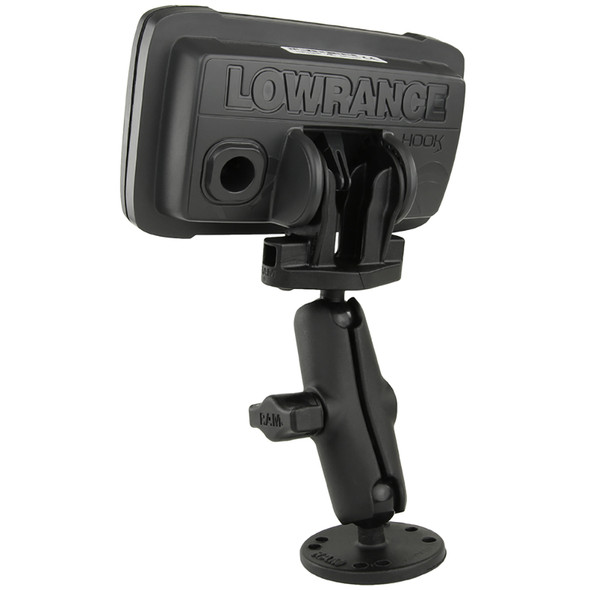 RAM Mount B Size 1" Fishfinder Mount for the Lowrance Hook2 Series