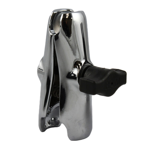 RAM Mount Chrome Double Socket Arm