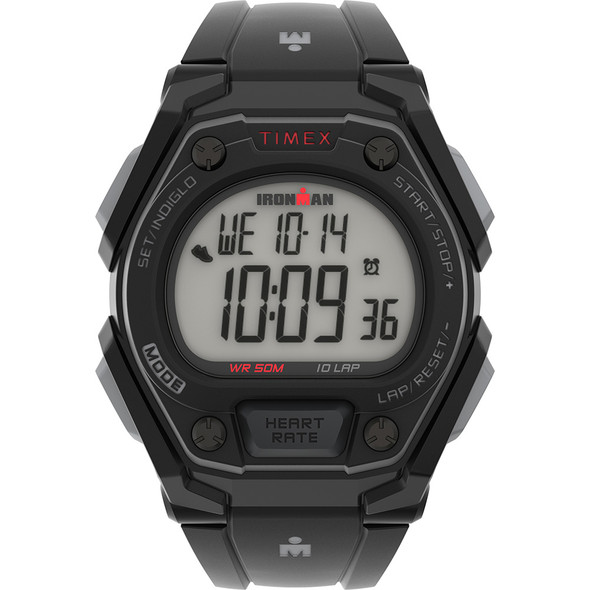 Timex Men's Ironman Classic w/Activity & HR - Black