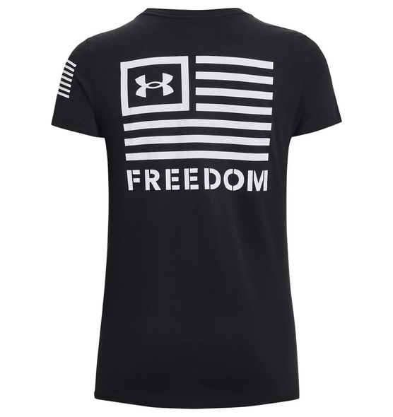 Women's Ua Freedom Banner T-shirt - KR-15-1370819001SM