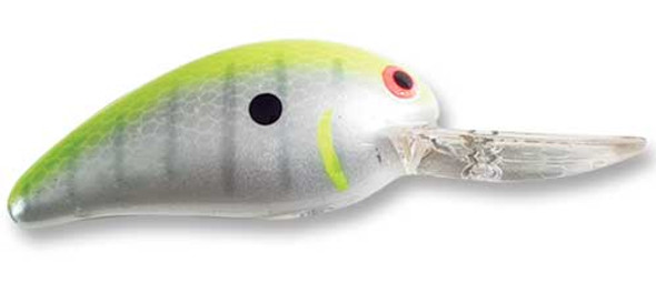 Bomber Model A 3/8 Chartreuse Shad - BT-151-BMBO6A-CHS