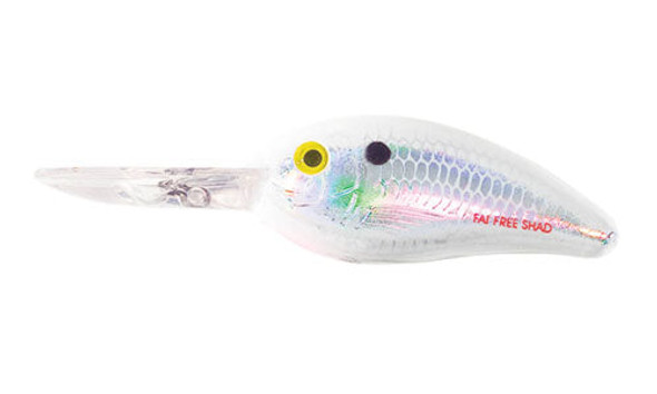 Bomber Fat Free Shad Jr 5/8 21/2" Pearl White