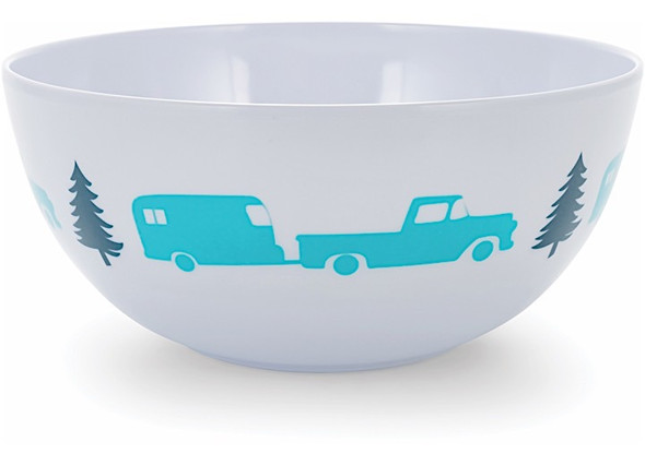 Life Is Better At The Campsite Bowl Trailer/tree Pattern